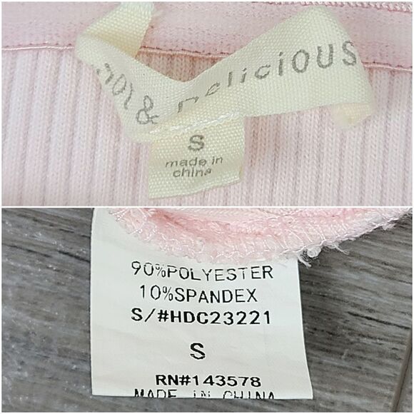 Hot & Delicious Light Pink Off The Shoulder Bandeau Top Small - Picture 12 of 16